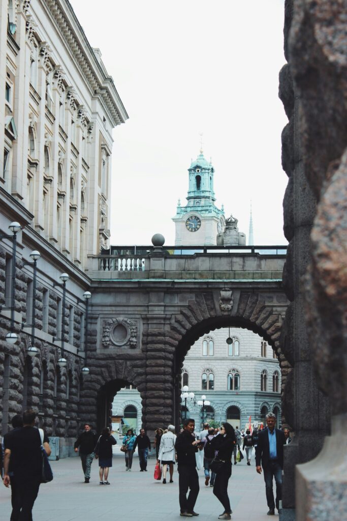 Regeringsdannelse i Sverige: Riksdagen stemmer torsdag om Magdalena Andersson 1 Das schwedische Parlamentsgebäude Riksdagshuset in Stockholm